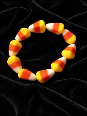 Candy Corn Stretch Bracelet